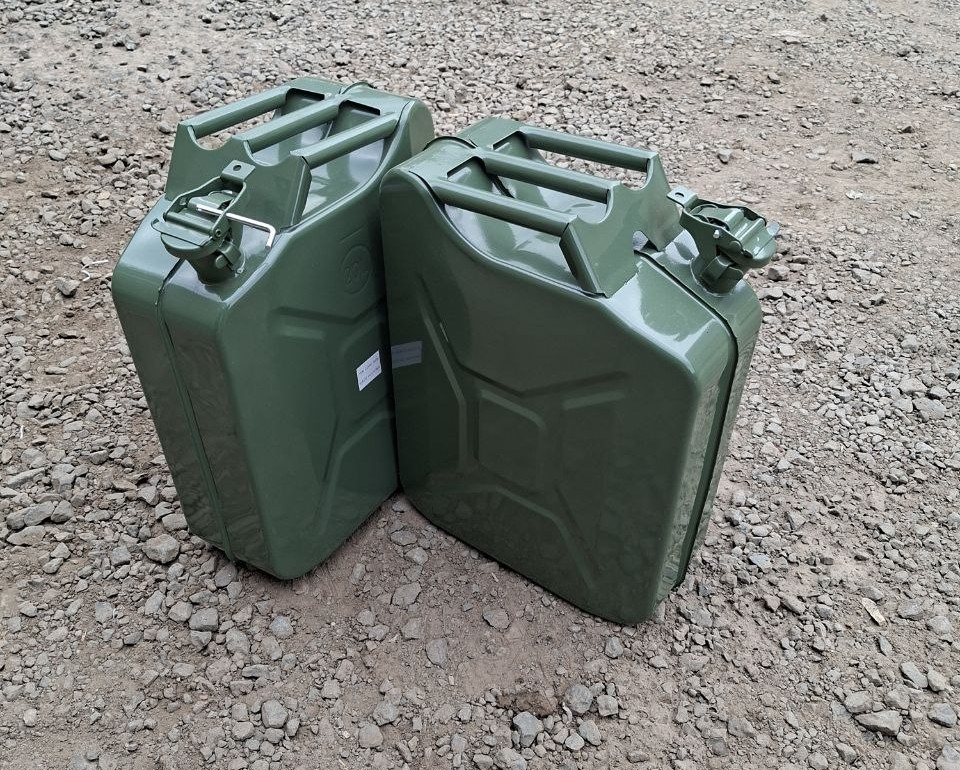 20L Metal Fuel Jerricans
