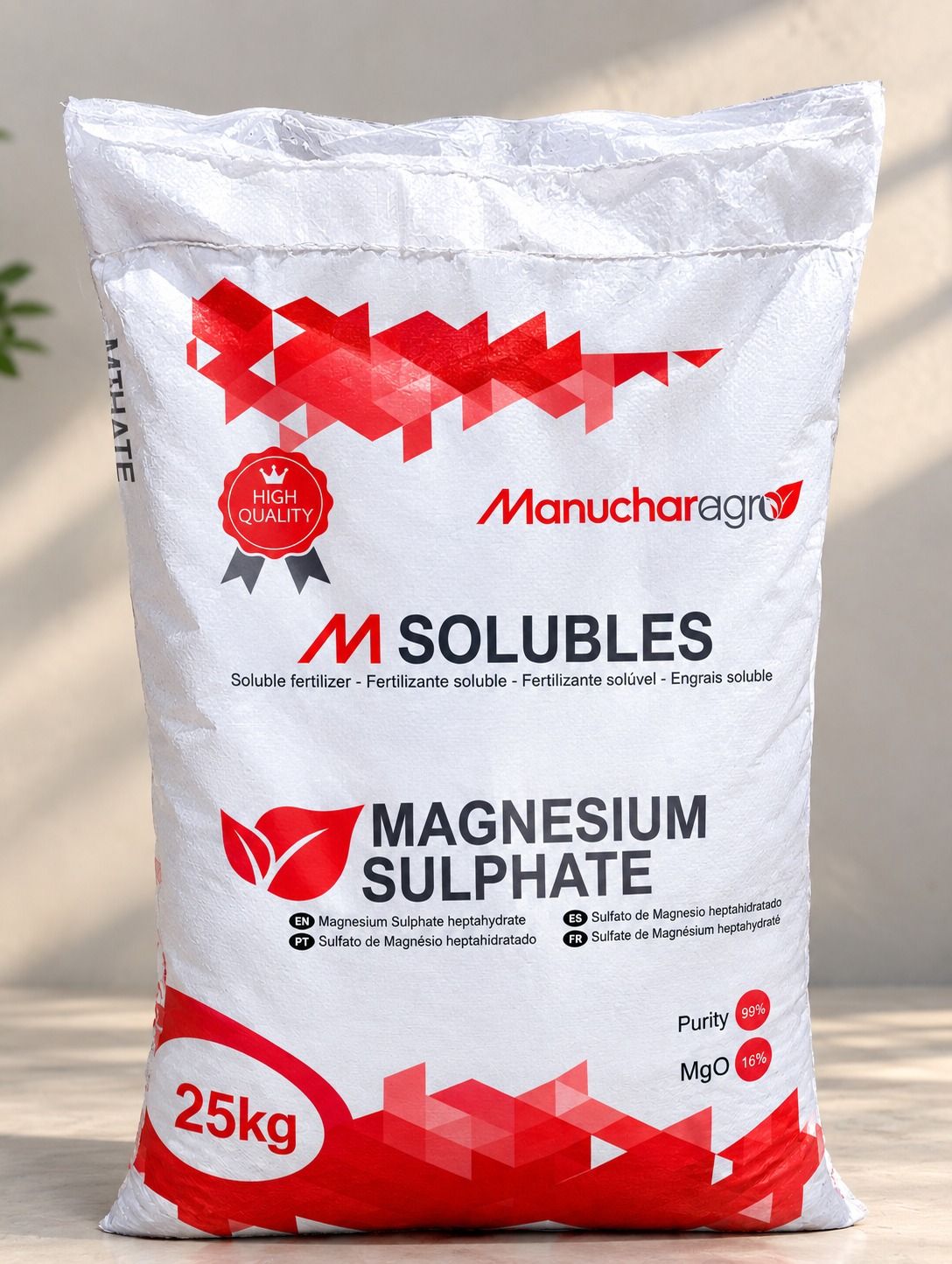 Magnesium sulphate (Epsom salt)