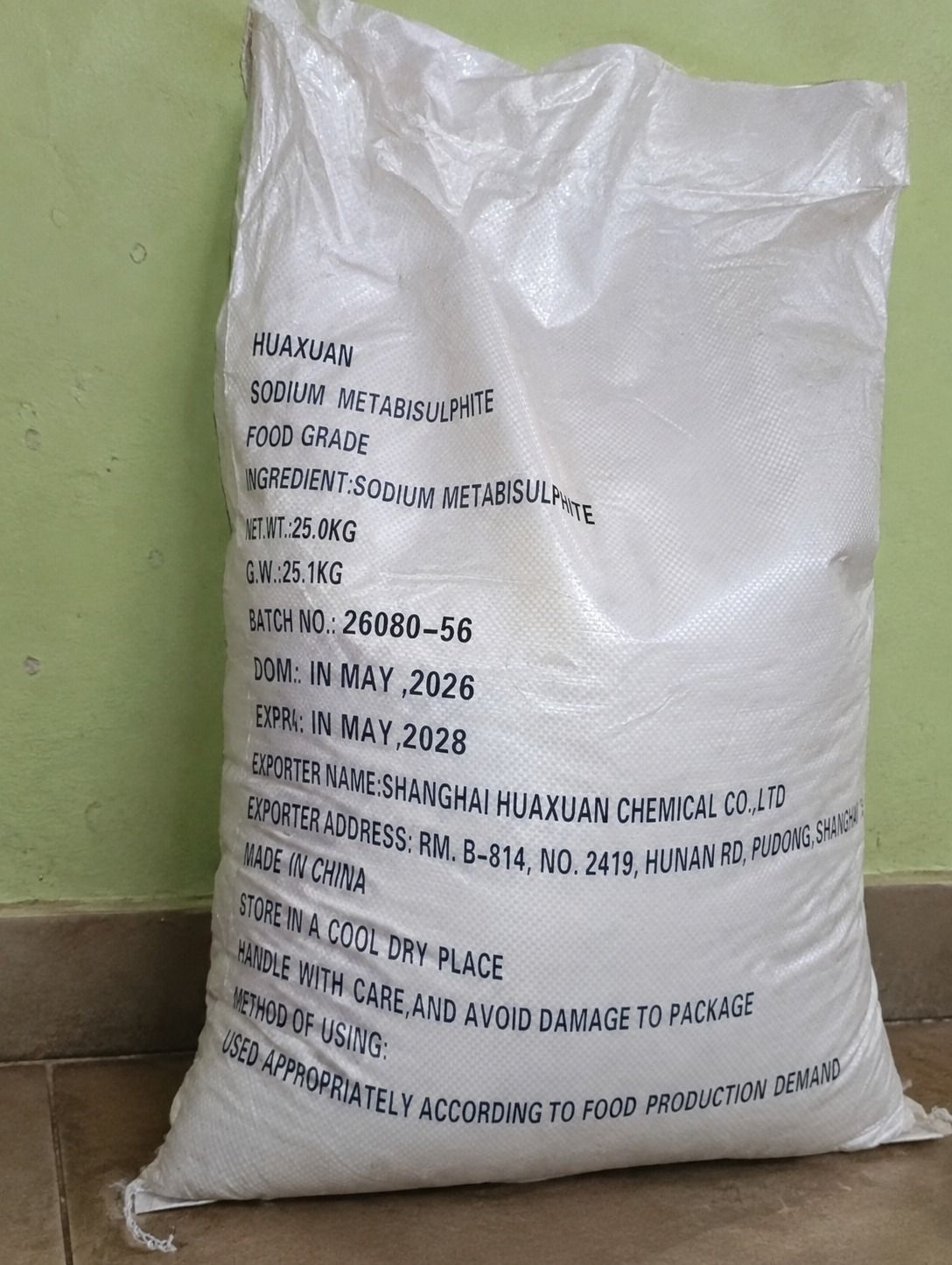 Sodium Metabisulphite