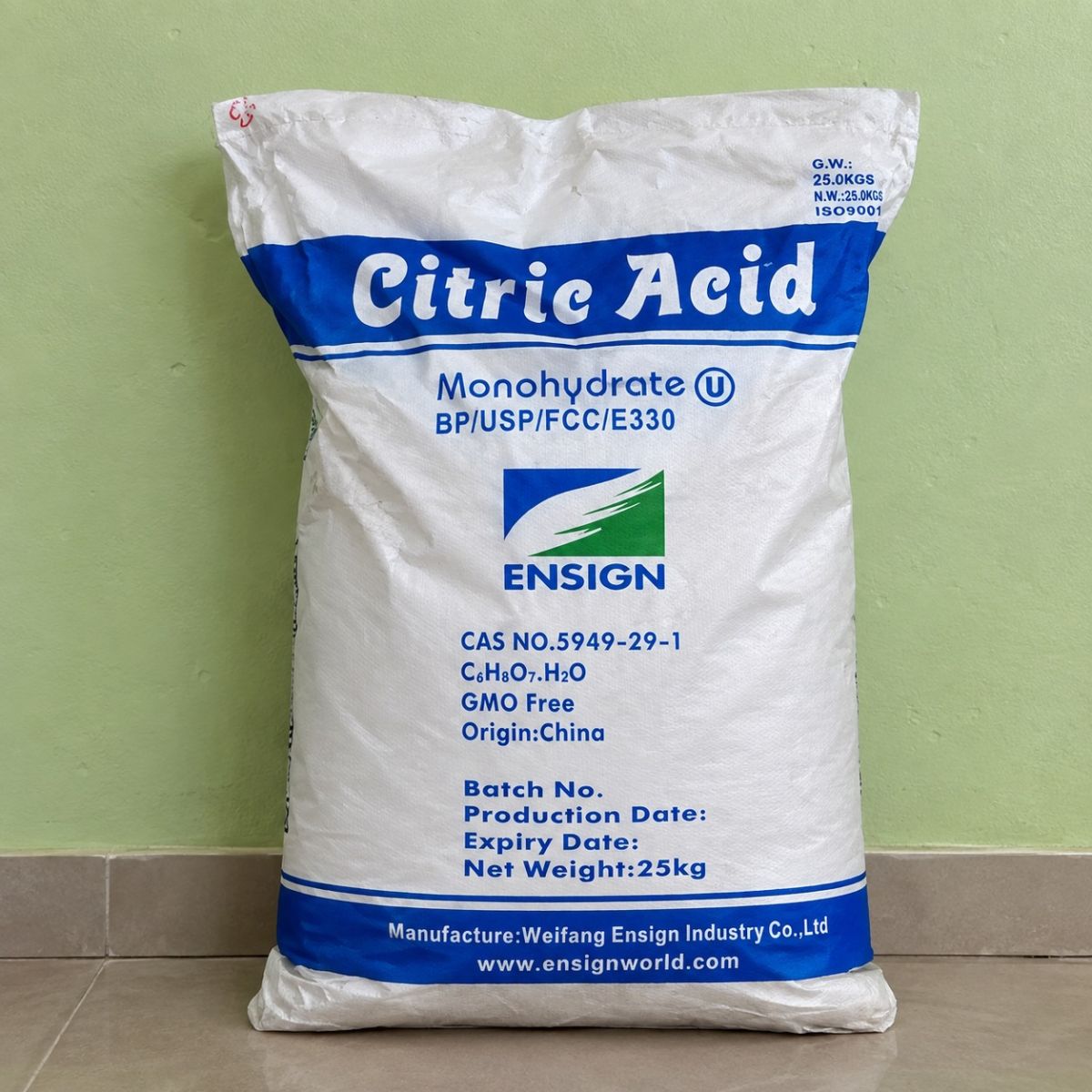 Citric acid monohydrate